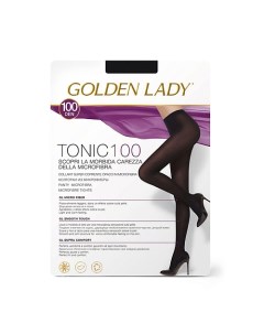 Колготки женские 100 den Tonic 100 Nero 2 Golden lady