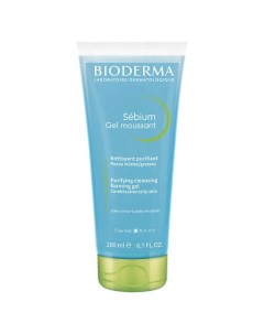 Гель для умывания жирной и проблемной кожи лица Sebium 200 Bioderma