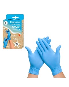 Нитриловые перчатки Ocean Blue размер M Ecolat