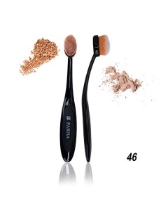 Кисть для макияжа P 46 для нанесения тональных флюидов и кремов Parisa cosmetics