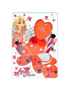 Набор детской декоративной косметики для девочек Сердце Трехслойный набор Angel like me