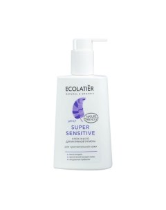 Крем мыло для интимной гигиены Super Sensitive для чувствительной кожи 250 Ecolatier
