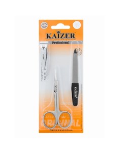 Комплект 3 предмета клиппер ножницы пилка Kaizer
