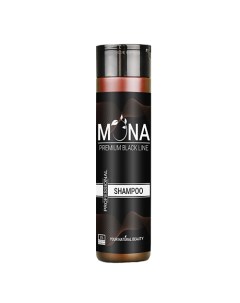 Шампунь для восстановления волос и от перхоти повседневный Black line Mona premium