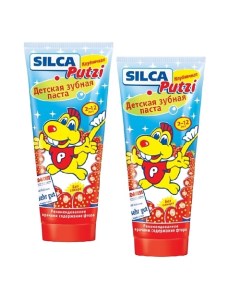 Зубная паста детская SILCA Putzi Клубничная 75 Silcamed