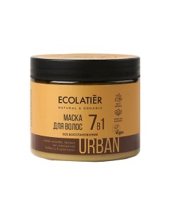 Маска для волос SOS Восстановление 7 в 1 какао жожоба 400 Ecolatier