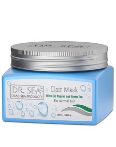Маска для волос интенсивное питание с оливковым маслом папайей и зеленым чаем Dr. sea