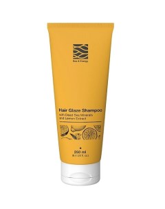 Шампунь для глянцевого блеска волос с минералами Мертвого моря и экстрактом лимона 250 Sea&energy
