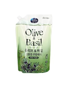 Средство для мытья посуды Olive basil 1200 Mukunghwa