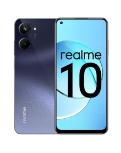 Смартфон 10 rmx3630 4gb 128gb черный Realme