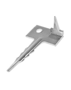 Крепеж Ключ Террасный для доски толщиной от 18 мм стопор 6мм оцинк 25 шт пакет Tech-krep