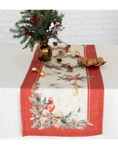 Дорожка на стол Рождественская классика 40х140см арт 310801 Listelle