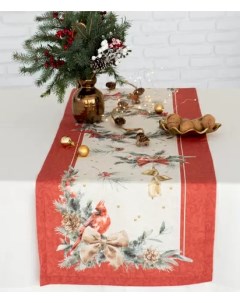 Дорожка на стол Рождественская классика 40х180см арт 310802 Listelle
