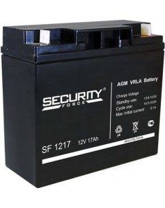 Аккумулятор для ИБП SF 1217 Security force