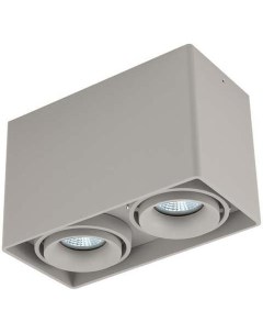 Накладной точечный светильник DL18611 02WW SQ Silver Grey Donolux