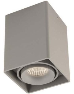 Накладной точечный светильник DL18611 01WW SQ Silver Grey Donolux