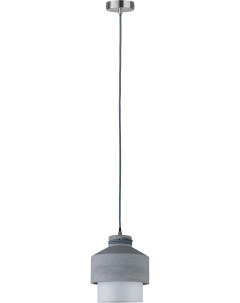 Потолочный подвесной светильник Heliu Pendell max1x20W E27 Gr Sat Beton 79616 Paulmann