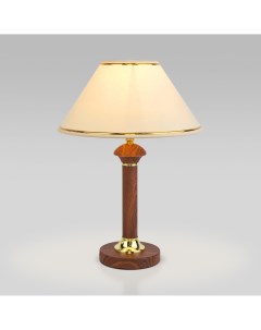 Настольная лампа 60019 1 орех Eurosvet