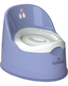 Горшок детский Гранд фиолетовый белый KW050502 Kidwick