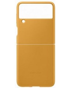 Чехол для телефона для Galaxy Z Flip3 Leather Cover Mustard EF VF711LYEGRU Samsung