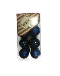 Набор шаров 16 шт 4 см синий N3 4016AB Christmas touch