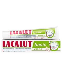 Зубная паста basic kids 2 6 60 Lacalut