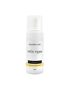 Пенка мусс для умывания проблемной кожи Face Foam For Problem Skin 100 Golden lines