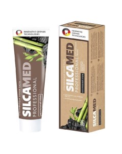 Натуральная Зубная паста Professional Натуральный Уголь ORGANIC 100 Silcamed