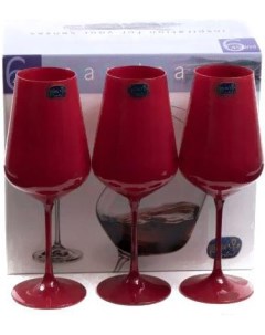 Набор бокалов для вина Sandra 40728 D4600 450 Bohemia