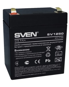 Батарея аккумуляторная 12V 5Ah SV1250 SV1250 Sven