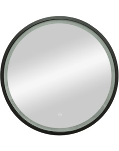 Зеркало для ванной Style Black Led D 600 Континент