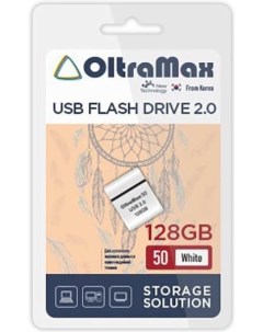 Usb flash OM 128GB 50 White Oltramax