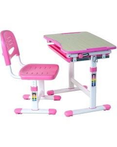 Парта стул Piccolino розовый 211461 Fun desk