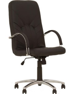 Офисное кресло Manager steel chrome SP A черный Nowy styl