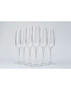Набор бокалов для шампанского Наб фужеров Аллегресс 6 шт 175 мл J8162 Luminarc