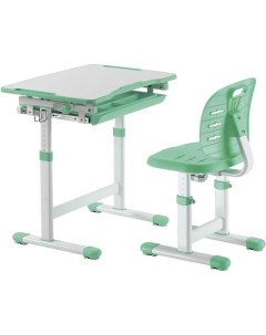 Парта стул Piccolino III зеленый Fun desk