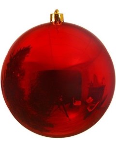 Елочная игрушка и новогоднее украшение Шар елочный 200 мм красный глянц Greenterra