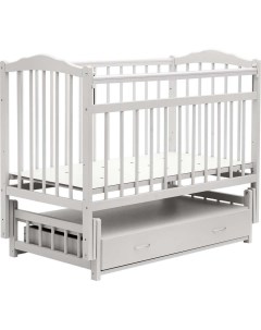 Детская кроватка М 01 10 10 белый Bambini