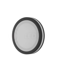 Влагозащищенный светильник LIP0906 10W Y 4000K BLACK LIP0906 10W Y 4000K BLACK Ledron