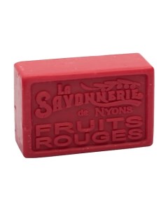 Мыло с красными ягодами прямоугольное 100 La savonnerie de nyons