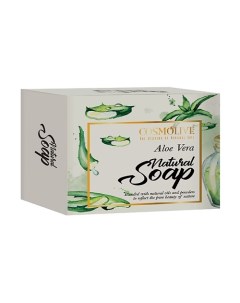 Мыло натуральное Aloe Vera natural soap 125 Cosmolive