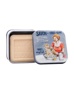 Мыло с шелком Мама с ребенком 100 La savonnerie de nyons