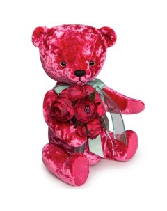Мягкая игрушка Медведь БернАрт розовый BAr 70 Budi basa