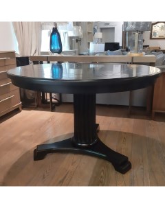Обеденный стол lardy черный 130x78x130 см Gramercy