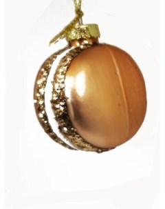 Набор украшений ёлочных Macaron 6 5см оранжевый стекло арт EBG044794 3 Christmas touch