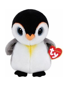 Игрушка мягконабивная Пингвин Pongo серии Beanie Babies 15 см Ty