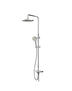 Душевая система AM.PM Like: верхн.душ 250мм, ручной душ 120 мм, 3 функции, душ.штанга 1030-1460 мм,, арт. F0780200 Am.pm