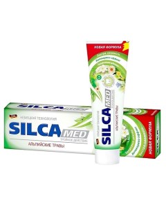 Зубная паста для укрепления десен Альпийские травы 130 Silcamed