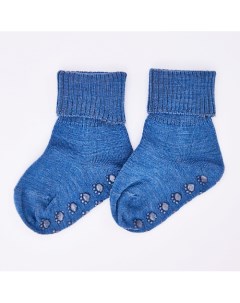 Носки для младенцев Голубые Со стоперами Wool&cotton