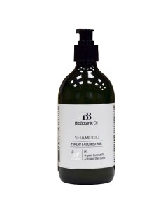 Шампунь для сухих и окрашенных волос с маслом кокоса и ши Bio Botanic Oil 500 Mon platin